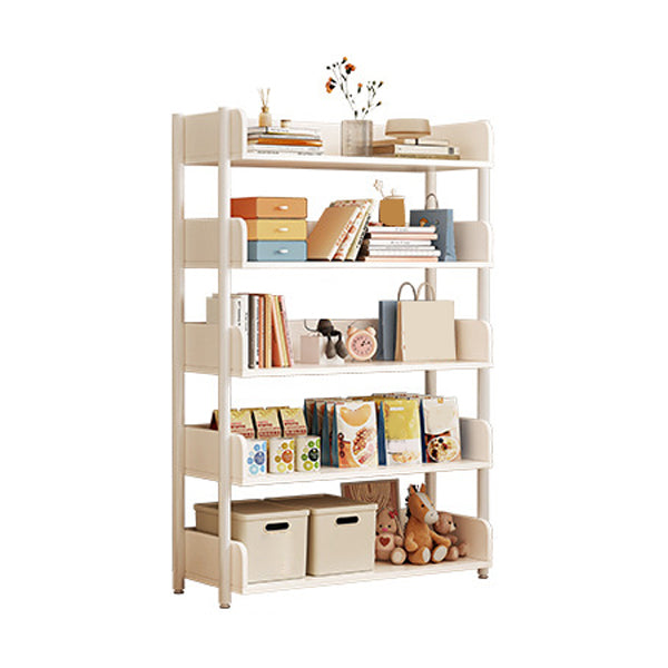 Engineered Wood Bookshelf Standard Open Back Scandinavian Bookcase Clearhalo 'Bookcases' 'furn' 'furn_bookcases' 'Furniture' 'Office Furniture' 6947472