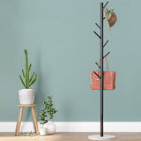 Prachtig kap -rek Multi -jas haken metalen rek met marmeren bodem