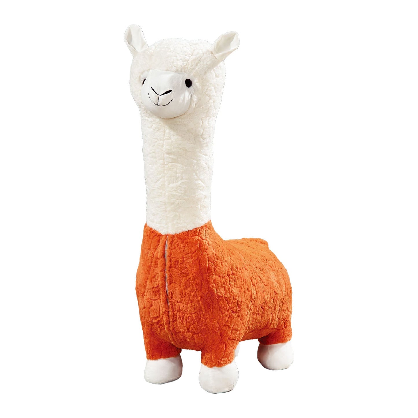 Plush Standard Stool Modern Simple Children's Alpaca Animal Stool Clearhalo 'furn' 'furn_ottomans_poufs' 'Furniture' 'Living Room Furniture' 'Ottomans & Poufs' 'ottomans_poufs' 6947731