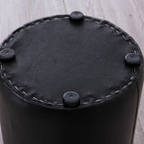 Genuine Leather Standard Stool Modern Style Simple Round Stool Clearhalo 'furn' 'furn_ottomans_poufs' 'Furniture' 'Living Room Furniture' 'Ottomans & Poufs' 'ottomans_poufs' 6947760