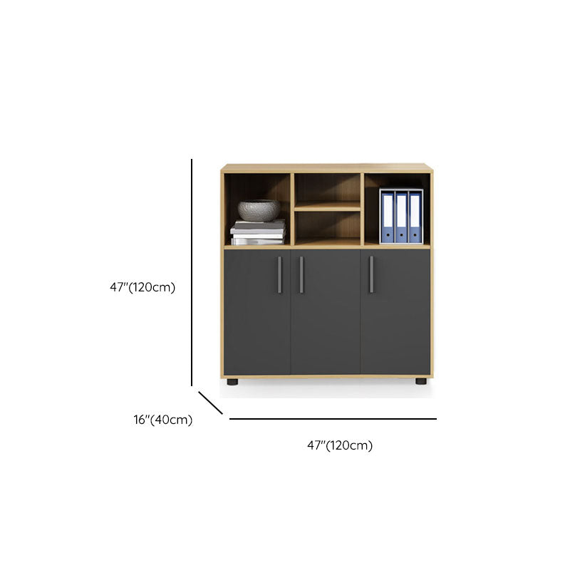 Contemporary Style Filing Cabinet Wood Storage Lateral Filing Cabinet Clearhalo 'Filing Cabinets' 'filling_cabinets' 'furn' 'furn_filling_cabinets' 'Furniture' 'Office Furniture' 6947907