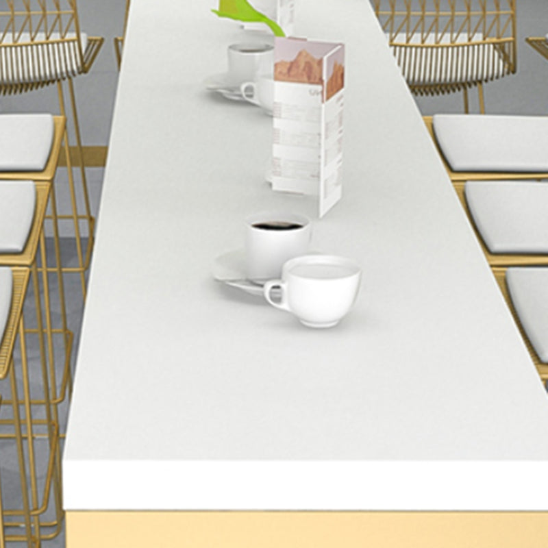 Glam Rectangle Wood Counter Table 1/6/11 Pieces Bar Table Set for Cafe Clearhalo 'Bar Furniture' 'furn' 'furn_home_bar_bar_sets' 'Furniture' 'Home Bars & Bar Sets' 'home_bar_bar_sets' 'Kitchen & Dining Furniture' 6947951