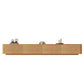 Natural Engineered Wood TV Console Modern Cable Management Media Console