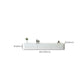 Faux Wood White Media Console Modern Cable Management TV Console Clearhalo 'furn' 'furn_tv_stands_entertainment_centers' 'Furniture' 'Living Room Furniture' 'TV Stands & Entertainment Centers' 'TV Stands & Media Storage Furniture' 'tv_stands_entertainment_centers' 6949605