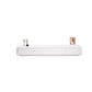 White TV Console Modern Cable Management Engineered Wood Media Console 87"L x 16"W x 14"H Clearhalo 'furn' 'furn_tv_stands_entertainment_centers' 'Furniture' 'Living Room Furniture' 'TV Stands & Entertainment Centers' 'TV Stands & Media Storage Furniture' 'tv_stands_entertainment_centers' 6949616