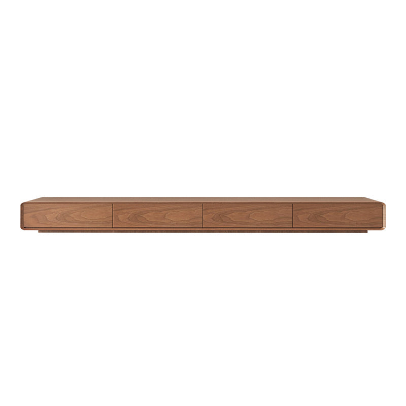 Engineered Wood Media Console Contemporary Wooden TV Console 94.5"L x 16"W x 10"H Clearhalo 'furn' 'furn_tv_stands_entertainment_centers' 'Furniture' 'Living Room Furniture' 'TV Stands & Entertainment Centers' 'TV Stands & Media Storage Furniture' 'tv_stands_entertainment_centers' 6949666