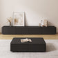 Modern Black TV Console Engineered Wood Cable Management Media Console Clearhalo 'furn' 'furn_tv_stands_entertainment_centers' 'Furniture' 'Living Room Furniture' 'TV Stands & Entertainment Centers' 'TV Stands & Media Storage Furniture' 'tv_stands_entertainment_centers' 6949683
