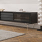 Scandinavian TV Stand Console Solid Wood TV Console for Living Room Clearhalo 'furn' 'furn_tv_stands_entertainment_centers' 'Furniture' 'Living Room Furniture' 'TV Stands & Entertainment Centers' 'TV Stands & Media Storage Furniture' 'tv_stands_entertainment_centers' 6949705