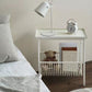 Glam Open Storage Accent Table Nightstand Antique Finish Bed Nightstand with 2 Shelves Clearhalo 'Bedroom Furniture' 'furn' 'furn_night_stand' 'Furniture' 'night_stand' 'Nightstands' 6949739