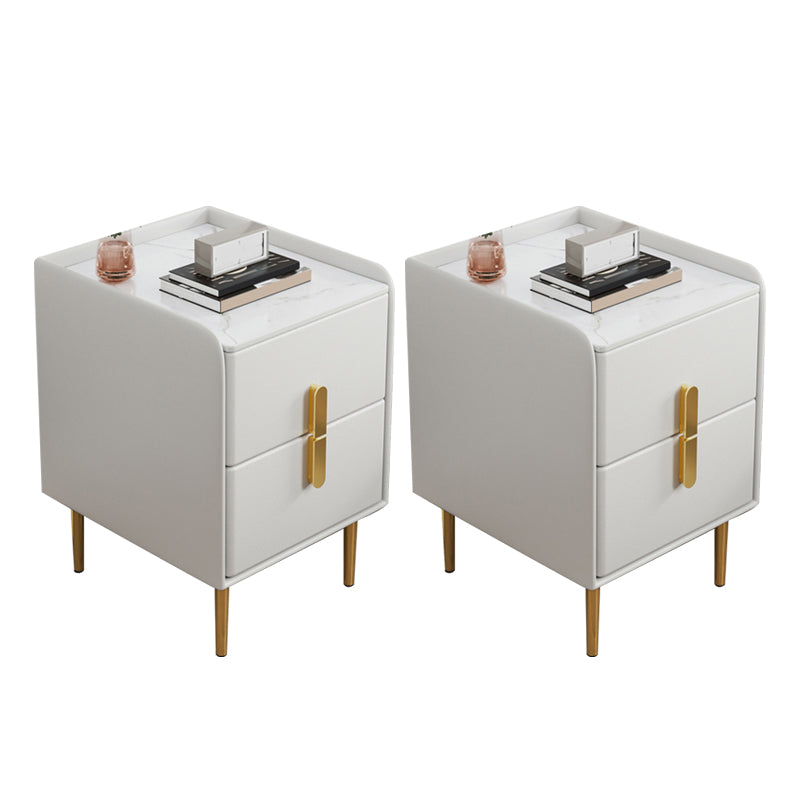 2 comodini da comodino per letti antichi con le gambe con gambe