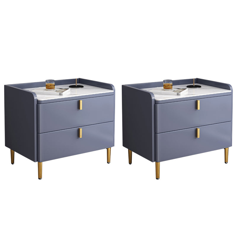 2 comodini da comodino per letti antichi con le gambe con gambe