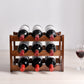 Modern Countertop Wine Rack Wood Wine Bottle Rack for Living Room Clearhalo 'furn' 'furn_wine_racks' 'Furniture' 'Kitchen & Dining Furniture' 'Wine Racks' 'wine_racks' 6953575