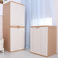 Plastic Matte Finish Storage Cabinet Modern Bedroom Hinged Door Cabinet