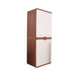 Plastic Matte Finish Storage Cabinet Modern Bedroom Hinged Door Cabinet