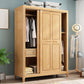 Traditional Solid Wood Wardrobe Freestanding Wardrobe with Self Close Drawers and Doors Clearhalo 'Armoires & Wardrobes' 'armoires_wardrobes' 'Bedroom Furniture' 'furn' 'furn_armoires_wardrobes' 'Furniture' 6953801