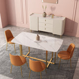 Scheda laterale in legno di credenza in stile glam con armadio e cassetti