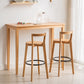Modern Rectangle Bar Table Solid Wood Counter Height Bar Dining Table with 4 Legs Clearhalo 'Bar Furniture' 'Bar Tables' 'bar_tables' 'furn' 'furn_bar_tables' 'Furniture' 'Kitchen & Dining Furniture' 6954208