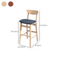 Industrial 1/2/3/5 Pieces Solid Wood Bar Table Set Fixed Counter Set for Home Use Clearhalo 'Bar Furniture' 'furn' 'furn_home_bar_bar_sets' 'Furniture' 'Home Bars & Bar Sets' 'home_bar_bar_sets' 'Kitchen & Dining Furniture' 6954304