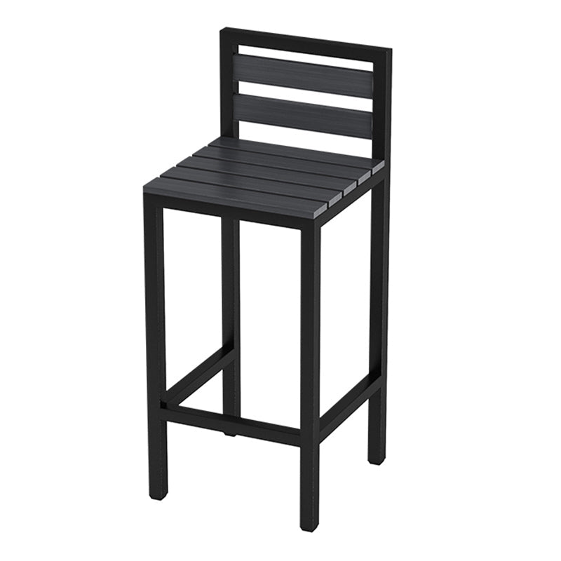 Table de comptoir en bois rectangulaire moderne, ensemble de Table de Bar 1/5/9 pièces pour café