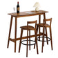 Modern Rectangle Wood Counter Table 1/2/3 Pieces Bar Table Set for Cafe Clearhalo 'Bar Furniture' 'furn' 'furn_home_bar_bar_sets' 'Furniture' 'Home Bars & Bar Sets' 'home_bar_bar_sets' 'Kitchen & Dining Furniture' 6954334