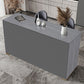 Mesa de Bar rectangular de estilo moderno, juego de mesa de Bar de piedra de 1/2/3 piezas para uso doméstico
