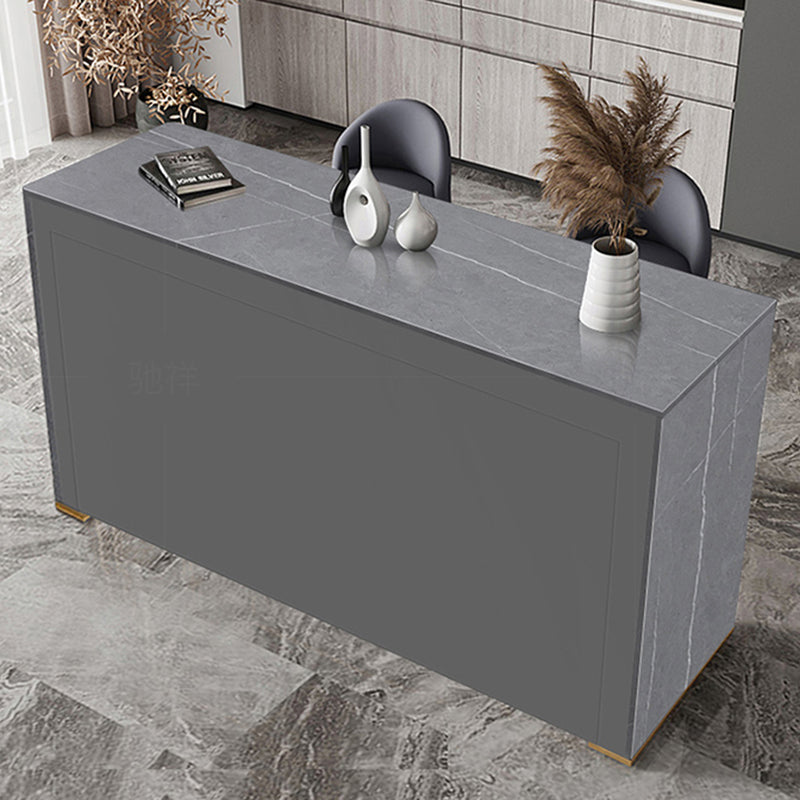 Mesa de Bar rectangular de estilo moderno, juego de mesa de Bar de piedra de 1/2/3 piezas para uso doméstico