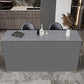 Mesa de Bar rectangular de estilo moderno, juego de mesa de Bar de piedra de 1/2/3 piezas para uso doméstico