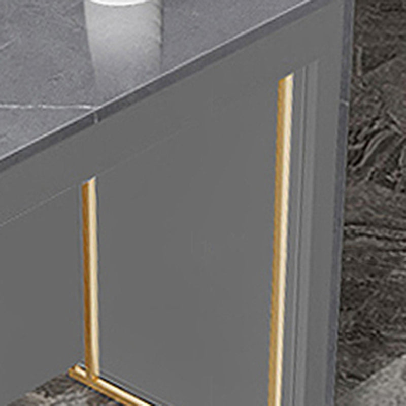 Mesa de Bar rectangular de estilo moderno, juego de mesa de Bar de piedra de 1/2/3 piezas para uso doméstico