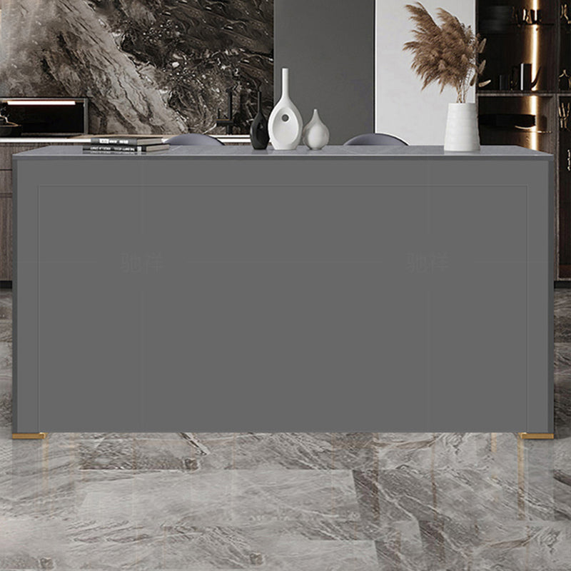 Mesa de Bar rectangular de estilo moderno, juego de mesa de Bar de piedra de 1/2/3 piezas para uso doméstico