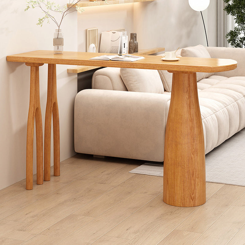 Contemporary Style Wood Bar Table 1/2 Pieces Bar Table Set for Home Use Clearhalo 'Bar Furniture' 'furn' 'furn_home_bar_bar_sets' 'Furniture' 'Home Bars & Bar Sets' 'home_bar_bar_sets' 'Kitchen & Dining Furniture' 6954473