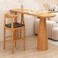 Contemporary Style Wood Bar Table 1/2 Pieces Bar Table Set for Home Use Clearhalo 'Bar Furniture' 'furn' 'furn_home_bar_bar_sets' 'Furniture' 'Home Bars & Bar Sets' 'home_bar_bar_sets' 'Kitchen & Dining Furniture' 6954476