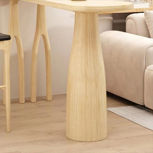 Contemporary Style Wood Bar Table 1/2 Pieces Bar Table Set for Home Use