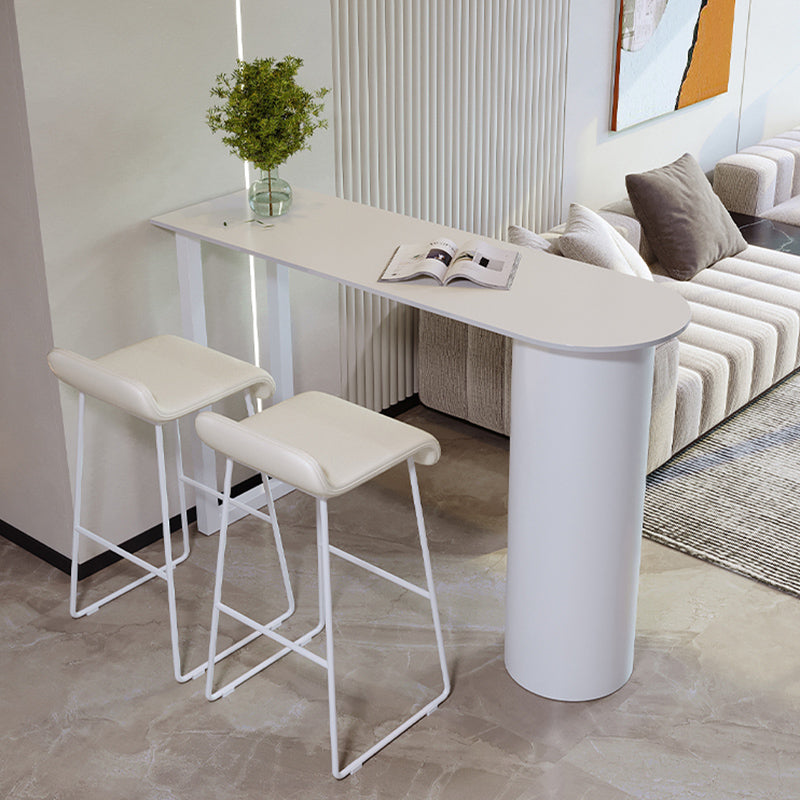Modern Stone Counter Table 1/2/3 Pieces Bar Table Set for Living Room Clearhalo 'Bar Furniture' 'furn' 'furn_home_bar_bar_sets' 'Furniture' 'Home Bars & Bar Sets' 'home_bar_bar_sets' 'Kitchen & Dining Furniture' 6954508