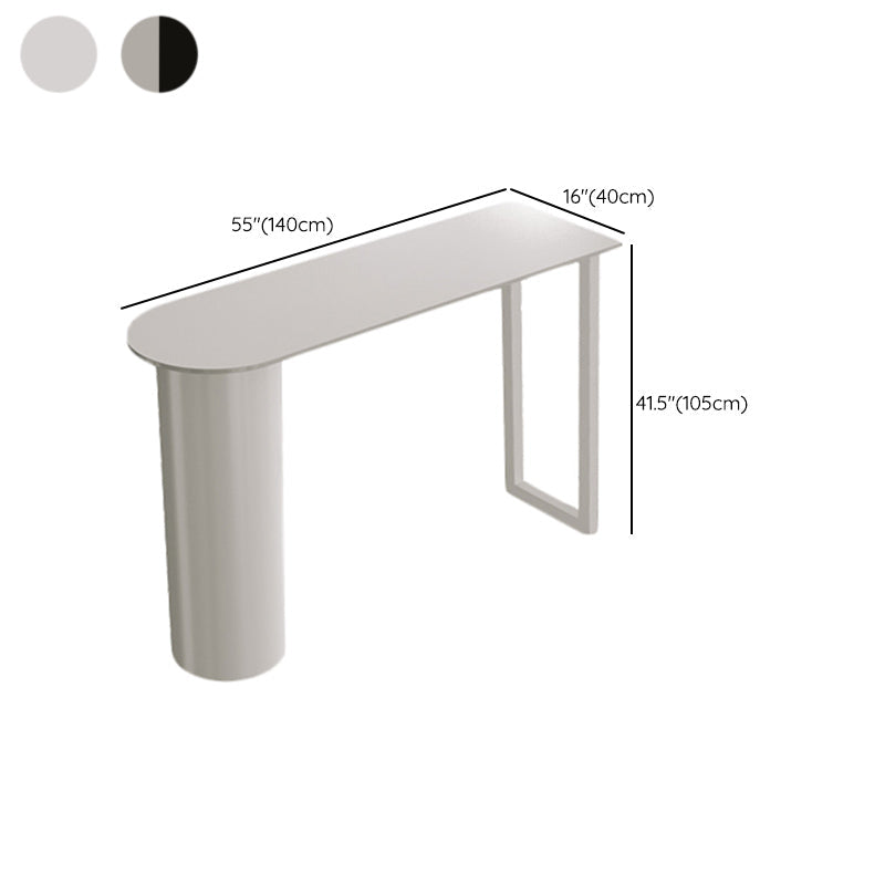 Modern Stone Counter Table 1/2/3 Pieces Bar Table Set for Living Room Clearhalo 'Bar Furniture' 'furn' 'furn_home_bar_bar_sets' 'Furniture' 'Home Bars & Bar Sets' 'home_bar_bar_sets' 'Kitchen & Dining Furniture' 6954511