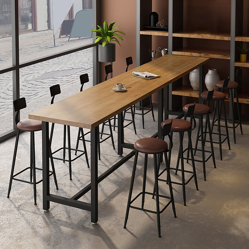 Tabouret de bar de comptoir contemporain Tabourets de hauteur de comptoir à dossier bas