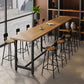 Tabouret de bar de comptoir contemporain Tabourets de hauteur de comptoir à dossier bas