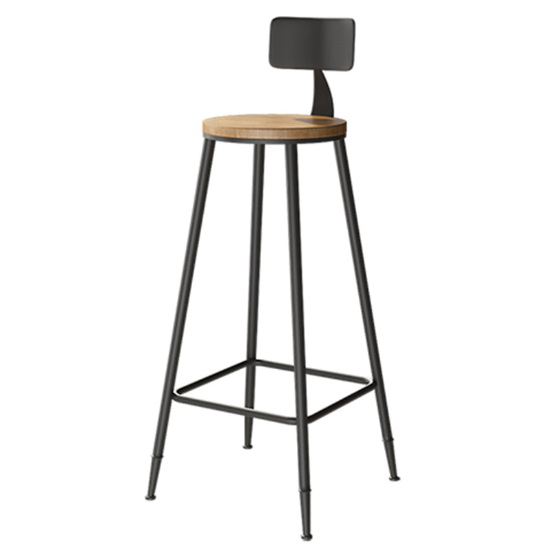Tabouret de bar de comptoir contemporain Tabourets de hauteur de comptoir à dossier bas