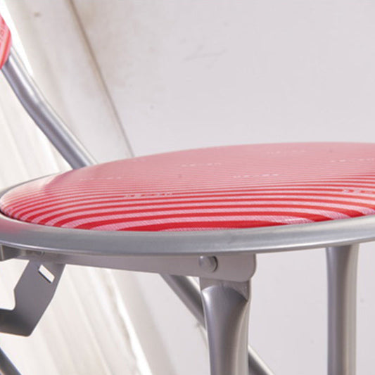 現代的なダイニングスツールメタルベースのある腰の折りたたみバースツール