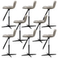 Industrial Style Adjustable Bar Stool Leather Counter Bar Stool with Metal Legs for Home Khaki 8 Piece Set Clearhalo 'Bar Furniture' 'Bar Stools' 'bar_stools' 'furn' 'furn_bar_stools' 'Furniture' 'Kitchen & Dining Furniture' 6955122