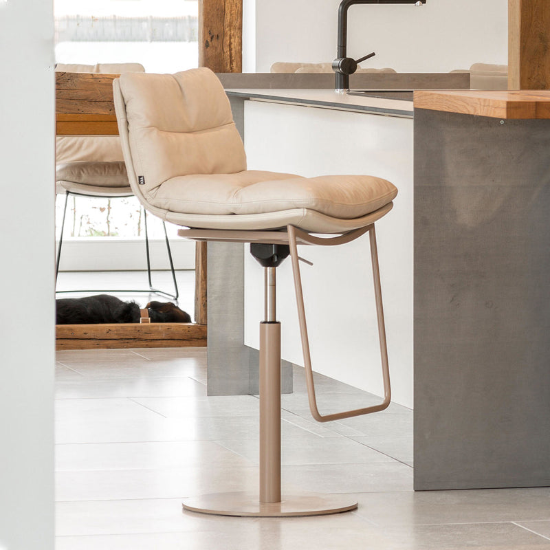 Taburete de barra de barra industrial Taburete de barra de metal para el hogar