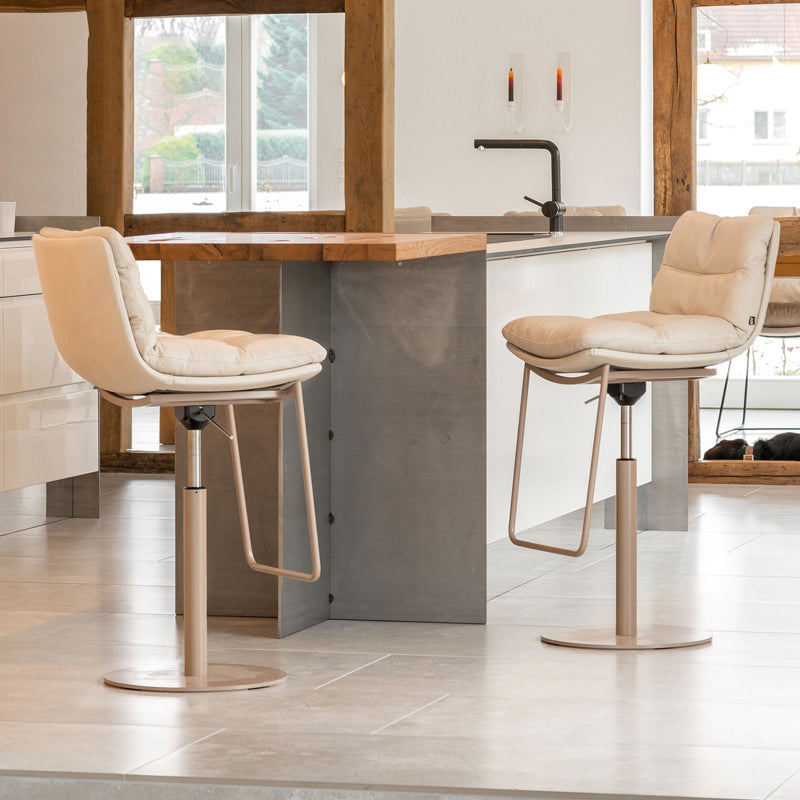 Taburete de barra de barra industrial Taburete de barra de metal para el hogar