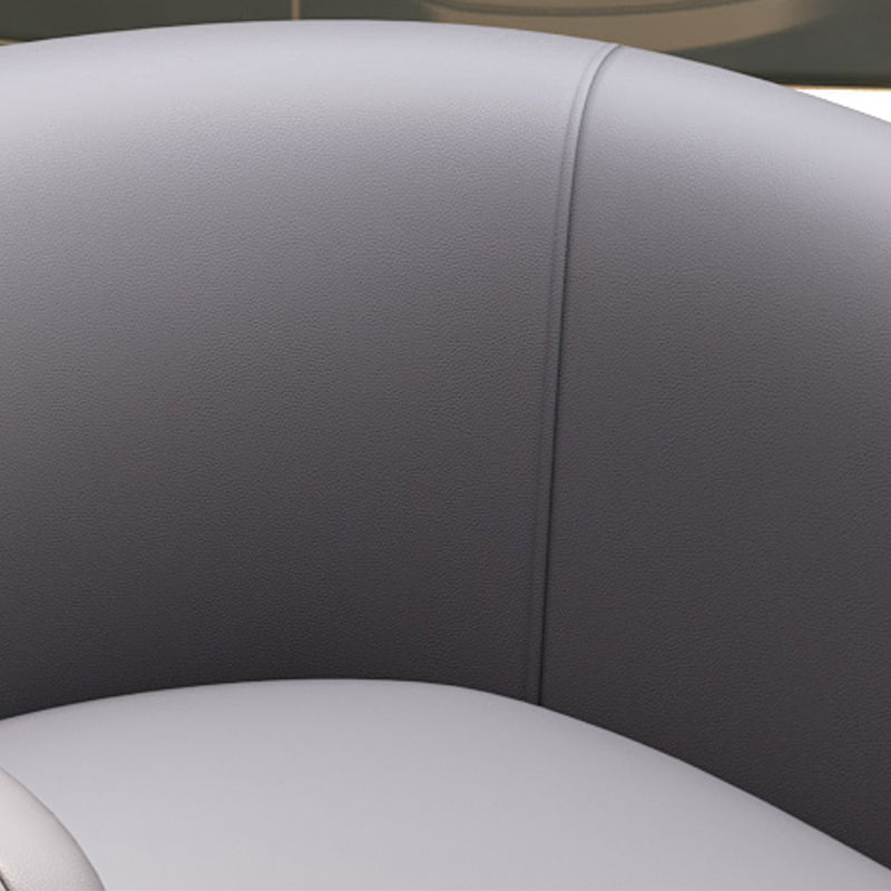 Glamstil Faux Leder Barstool Low Back Counter Barhocker für Küche