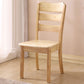 Wood Modern Style Dining Chair Ladder Back Side Chair for Dining Room Natural 1 Piece Clearhalo 'Dining Chairs' 'Dining Tables & Seating' 'dining_chair' 'furn' 'furn_dining_chair' 'Furniture' 'Kitchen & Dining Furniture' 6955604
