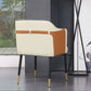 Contemporary Arm Chair Home Faux Leather Upholstered Dining Chair Clearhalo 'Dining Chairs' 'Dining Tables & Seating' 'dining_chair' 'furn' 'furn_dining_chair' 'Furniture' 'Kitchen & Dining Furniture' 6955617