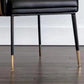 Contemporary Arm Chair Home Faux Leather Upholstered Dining Chair Clearhalo 'Dining Chairs' 'Dining Tables & Seating' 'dining_chair' 'furn' 'furn_dining_chair' 'Furniture' 'Kitchen & Dining Furniture' 6955627
