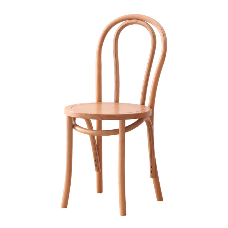 Wood Modern Style Side Chair Open Back Dining Chair for Dining Room Clearhalo 'Dining Chairs' 'Dining Tables & Seating' 'dining_chair' 'furn' 'furn_dining_chair' 'Furniture' 'Kitchen & Dining Furniture' 6955643