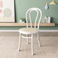 Wood Modern Style Side Chair Open Back Dining Chair for Dining Room White Wicker & Rattan 1 Piece Clearhalo 'Dining Chairs' 'Dining Tables & Seating' 'dining_chair' 'furn' 'furn_dining_chair' 'Furniture' 'Kitchen & Dining Furniture' 6955647