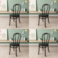 Wood Modern Style Side Chair Open Back Dining Chair for Dining Room Black Wood 4 Piece Set Clearhalo 'Dining Chairs' 'Dining Tables & Seating' 'dining_chair' 'furn' 'furn_dining_chair' 'Furniture' 'Kitchen & Dining Furniture' 6955670