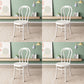 Wood Modern Style Side Chair Open Back Dining Chair for Dining Room White Wood 4 Piece Set Clearhalo 'Dining Chairs' 'Dining Tables & Seating' 'dining_chair' 'furn' 'furn_dining_chair' 'Furniture' 'Kitchen & Dining Furniture' 6955671