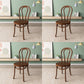 Wood Modern Style Side Chair Open Back Dining Chair for Dining Room Nut-Brown Wood 4 Piece Set Clearhalo 'Dining Chairs' 'Dining Tables & Seating' 'dining_chair' 'furn' 'furn_dining_chair' 'Furniture' 'Kitchen & Dining Furniture' 6955673
